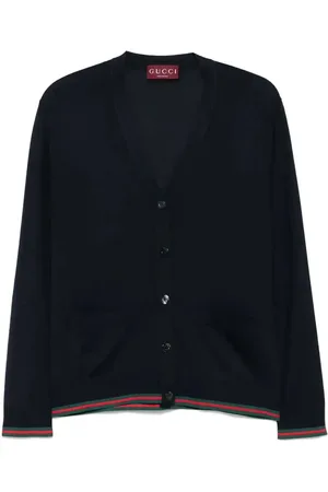 Gucci Cardigan in maglia fine