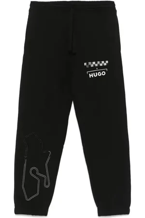 HUGO BOSS Pantaloni sportivi con stampa