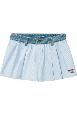 Alexander Wang Shorts con vita in denim