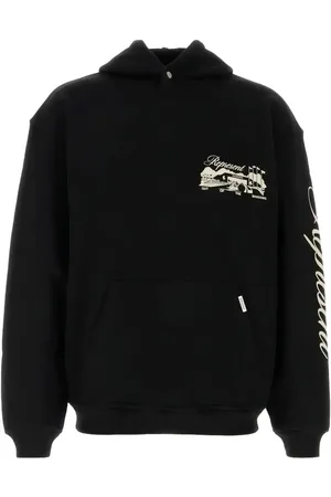 Represent Felpa Raceway in cotone con cappuccio