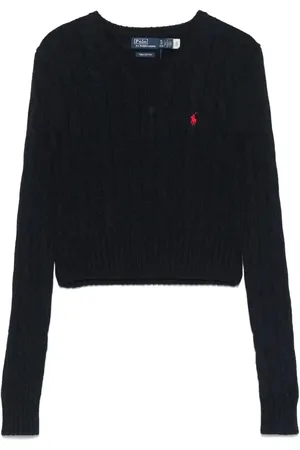 Ralph Lauren Maglione con lavorazione intrecciata