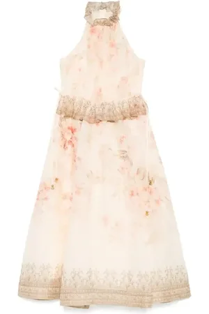 ZIMMERMANN Abito midi Illuminate Halter