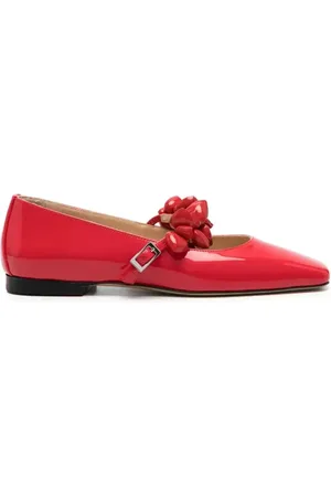 Mach & Mach Ballerine Puffy Heart