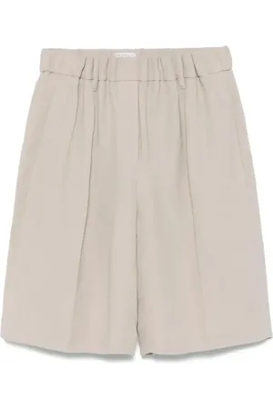 Brunello Cucinelli Shorts con vita elasticizzata