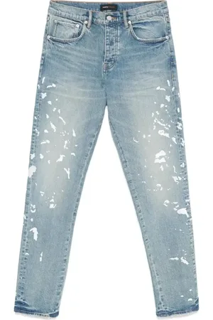 Purple Brand Jeans con ricamo
