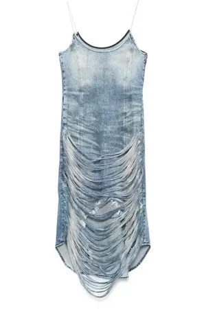 Diesel Abito corto con frange