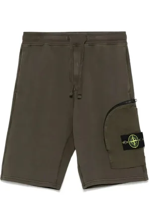 Stone Island Shorts con applicazione Compass