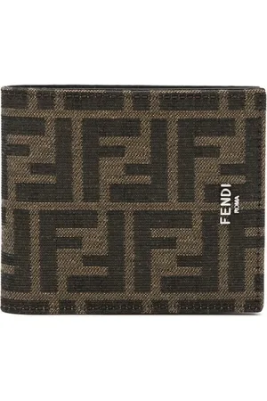 Fendi Portafoglio FF jacquard