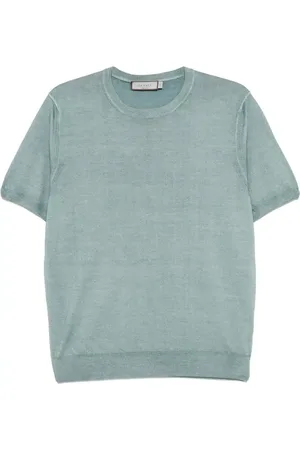 CANALI T-shirt in maglia fine