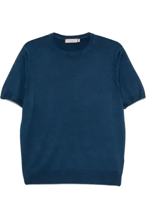 CANALI T-shirt in maglia fine
