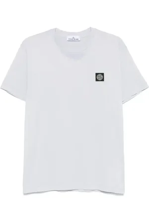 Stone Island T-shirt con applicazione logo