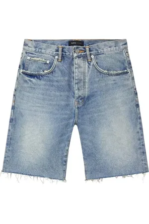 Purple Brand Shorts in cotone denim