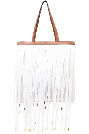 Moschino Borsa tote con frange