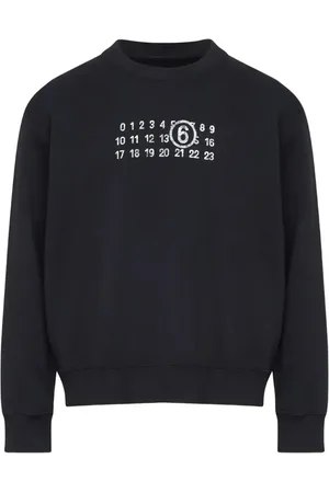 Maison Margiela Felpa con grafica numerica
