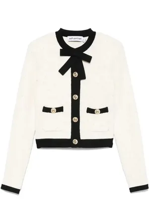 Self-Portrait Cardigan con paillettes