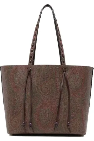 Etro Borsa a spalla con motivo paisley jacquard
