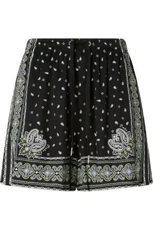 Pinko Shorts con stampa paisley