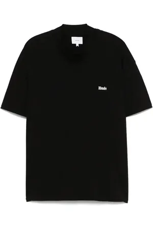 Rhude T-shirt con logo ricamato