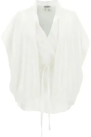 Brunello Cucinelli Blusa a portafoglio