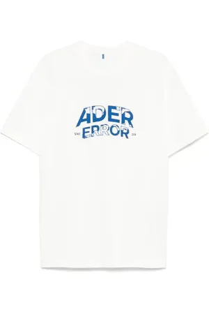 Ader Error T-shirt con logo ricamato