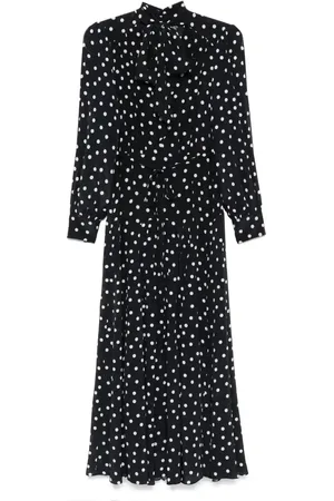 RIXO London Abito midi Marigold