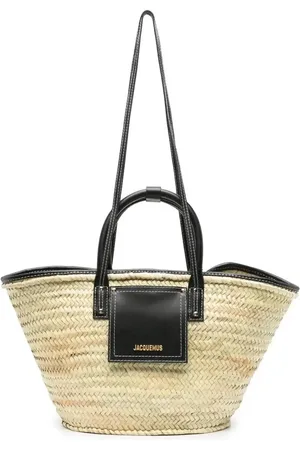 Jacquemus Borsa da spiaggia con logo