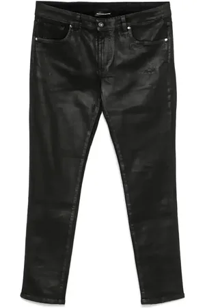 SALVATORE SANTORO Pantaloni con applicazione logo