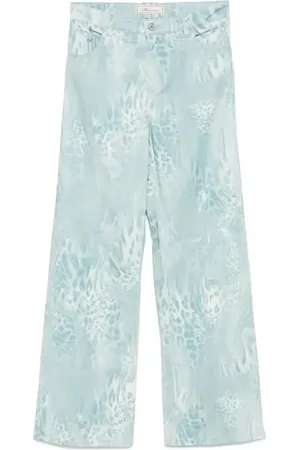 BLUMARINE Jeans con stampa
