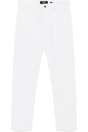 Fendi Jeans con ricamo FF