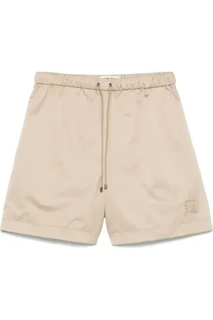 Fendi Shorts con applicazione logo