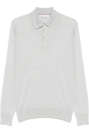 Brunello Cucinelli Polo in maglia fine