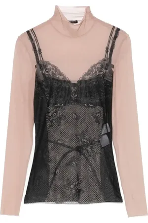 Balenciaga Top con effetto trompe-l