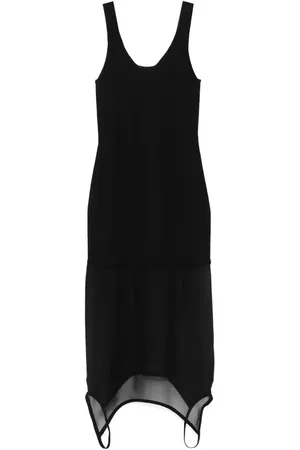 Fendi Abito midi con effetto trompe l