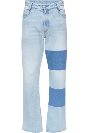 Maison Margiela Jeans con dettaglio a righe