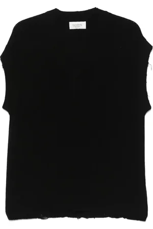 LANEUS Gilet in maglia fine