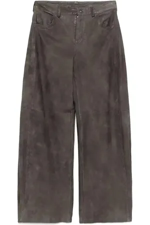 SALVATORE SANTORO Pantaloni in pelle