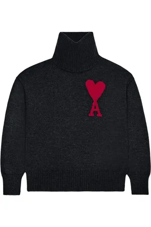 Ami Maglione a collo alto Ami de Coeur