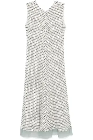 Fendi Abito midi in seta
