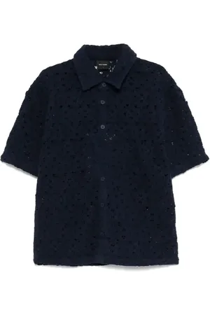 Daily paper Camicia con inserto in pizzo