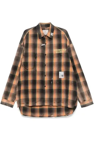 Maison Mihara Yasuhiro Camicia a quadri