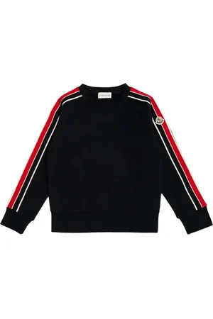 Moncler Tricolour-trimmed sweatshirt