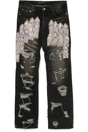 Who Decides War Jeans Patched Arch