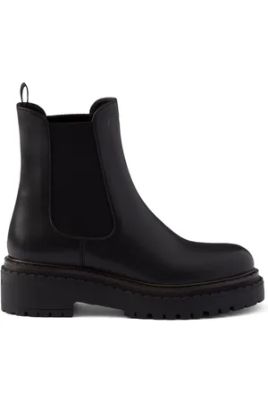 Prada Stivali Chelsea in pelle
