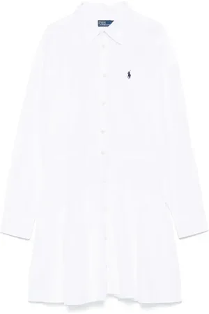 Ralph Lauren Abito corto con ricamo Polo Pony