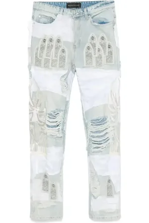 Who Decides War Jeans Winged Organza