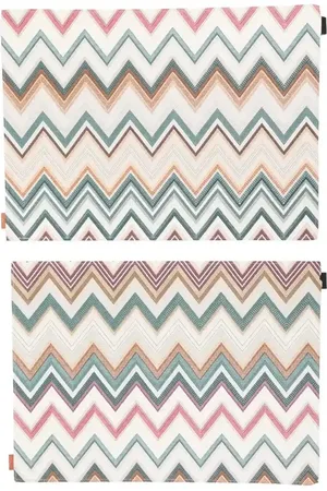 Missoni Tovagliette con motivo a zigzag (2 pezzi)