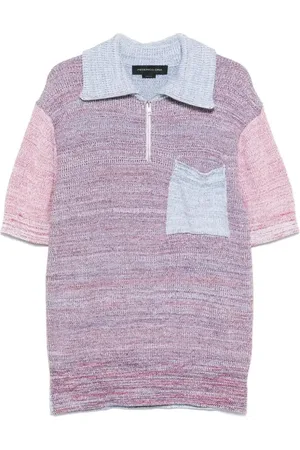 Federico Cina Polo con design color-block