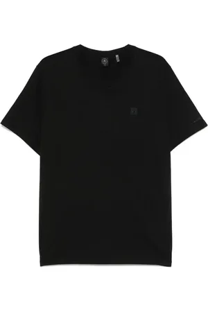 Moose Knuckles T-shirt con applicazione logo