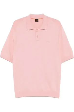 HUGO BOSS Polo in maglia fine