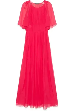 Alberta Ferretti Abito midi plissettato